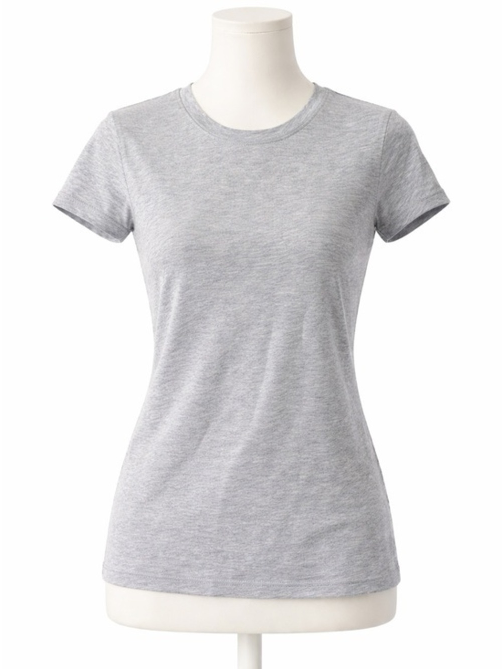 7 ate 9 Apparel Heather Gray Crew Neck Tee Size Small NWOT